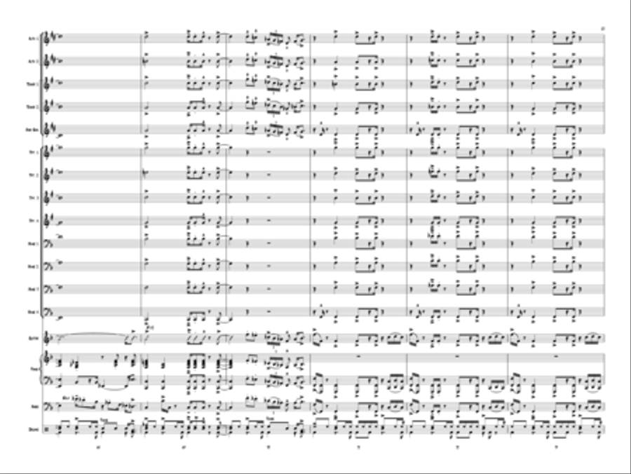 Says Who? Jazz Ensemble scores gallery preview page 13