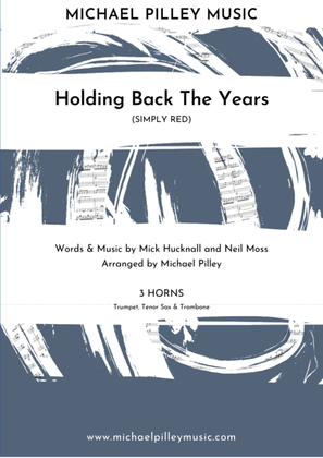 Book cover for Holding Back The Years