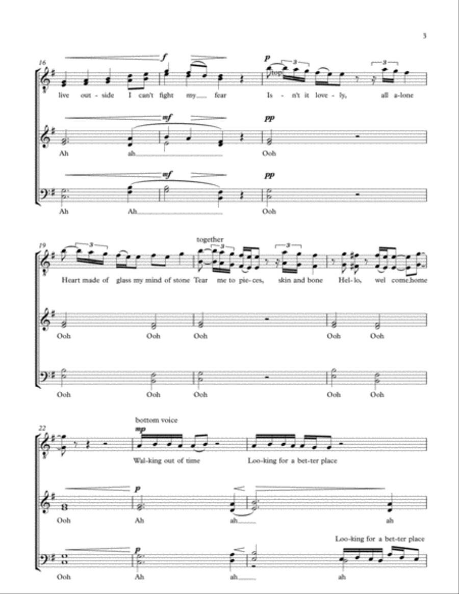 Lovely 4-Part scores gallery preview page 3