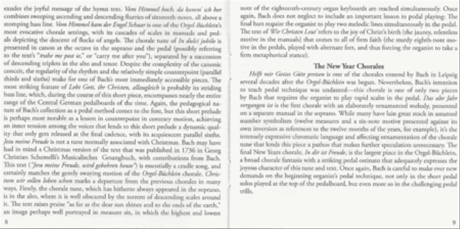 Orgel-Buchlein Organ Solo scores gallery preview page 6