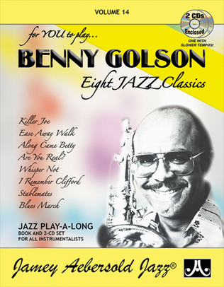 Book cover for Volume 14 - Benny Golson