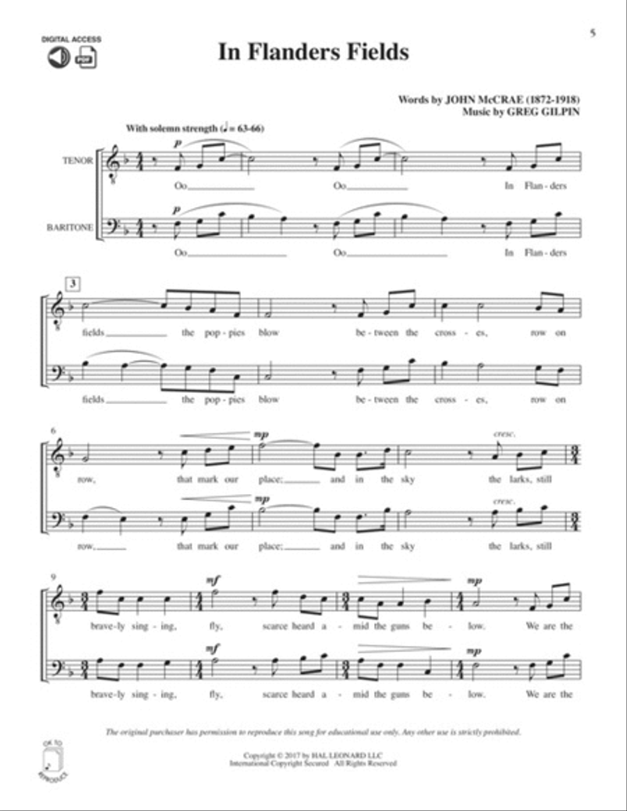 Let the Men Sing! A Cappella TB scores gallery preview page 4