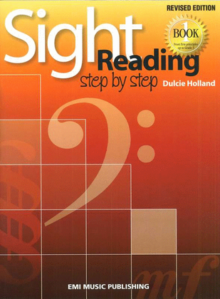 Book cover for Sight Reading Step By Step Book 1