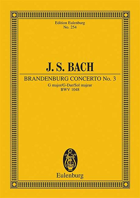 Brandenburg Concerto No. 3 in G Major, BWV 1048