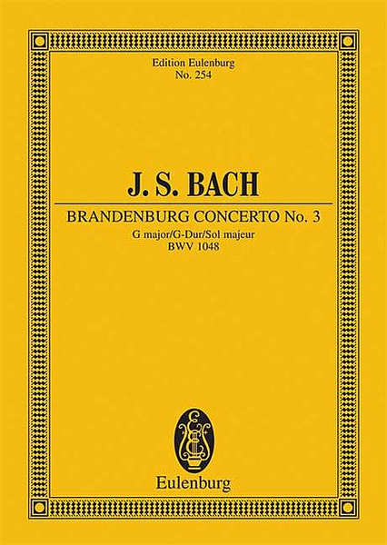 Brandenburg Concerto No. 3 in G Major, BWV 1048