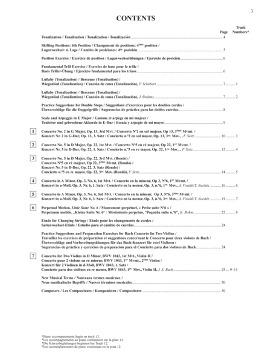 Suzuki Violin School String Methods scores gallery preview page 3