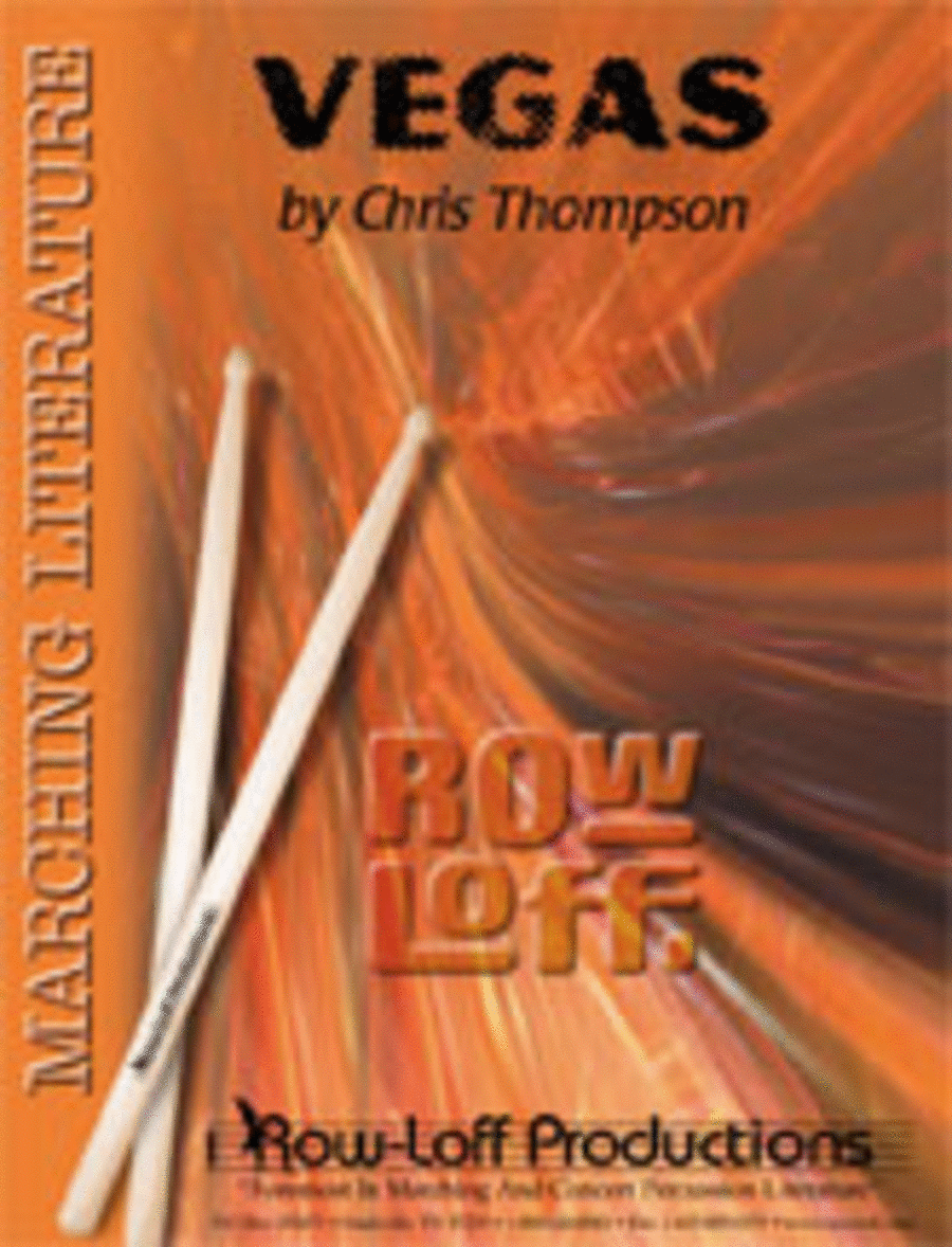 Vegas w/Tutor Tracks Vegas w/Tutor Tracks Percussion Ensemble scores gallery preview page 1