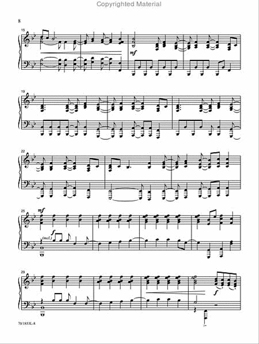 Our Song Will Rise Piano Solo scores gallery preview page 3
