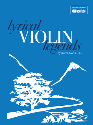 Book cover for Lyrical Violin Legends