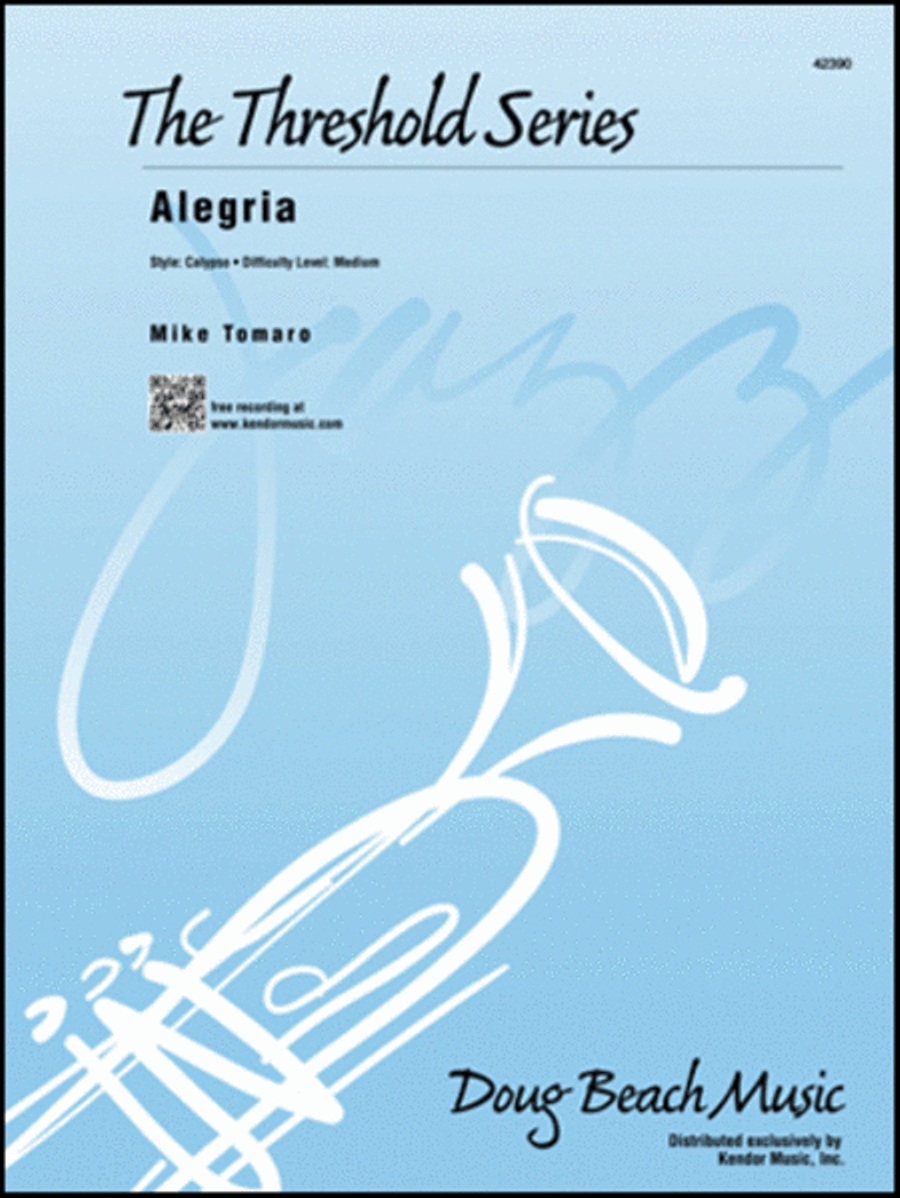 Alegria Jazz Ensemble scores gallery preview page 1