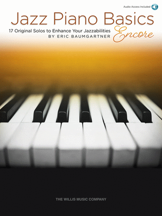 Book cover for Jazz Piano Basics – Encore