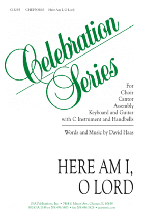Book cover for Here Am I, O Lord