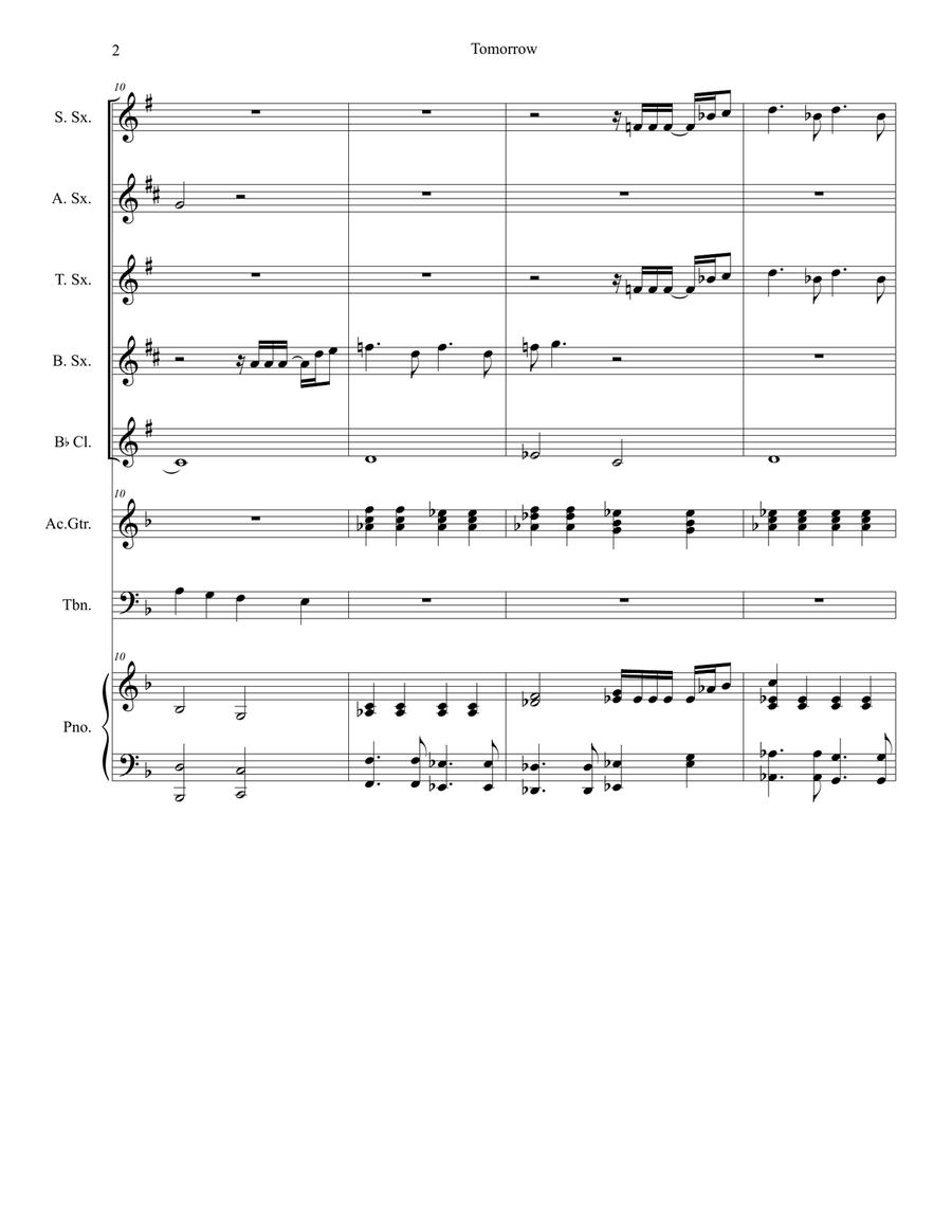 Tomorrow Chamber Orchestra scores gallery preview page 2