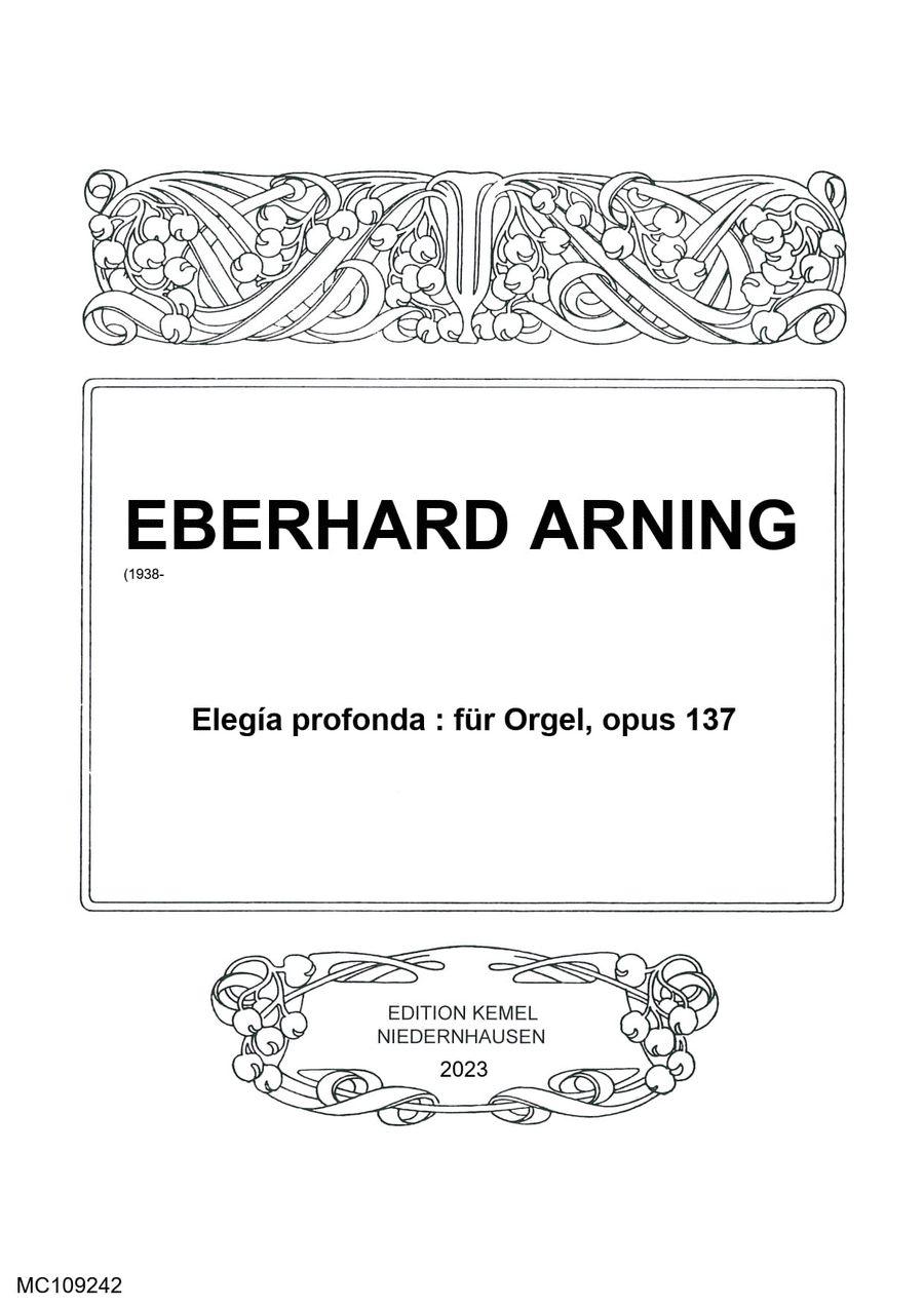 Elegia profonda Piano scores gallery preview page 1