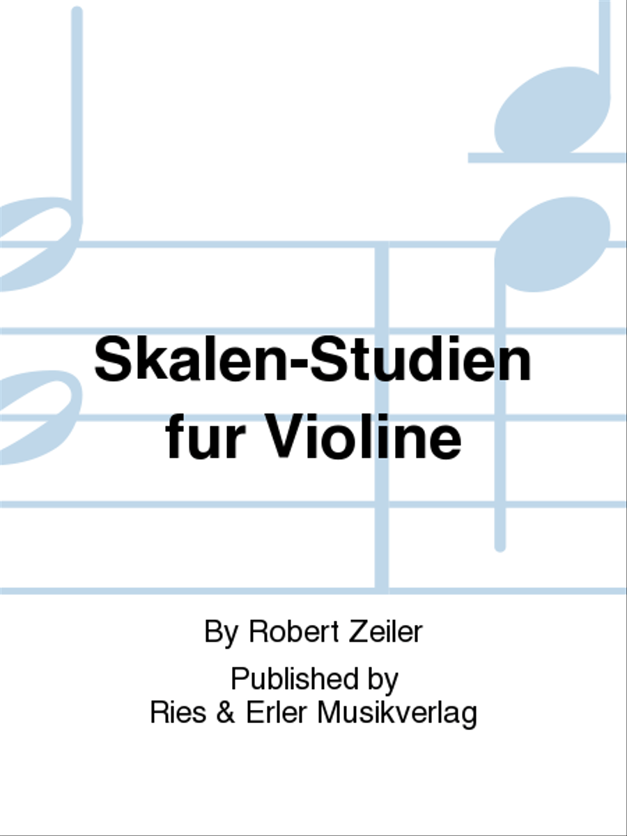 Skalen-Studien für Violine Chamber Music scores gallery preview page 1