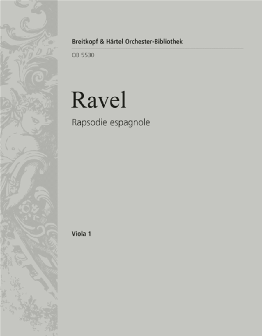 Rapsodie espagnole Orchestra scores gallery preview page 1