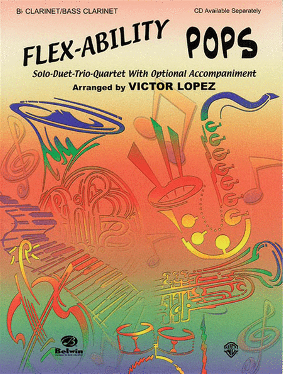 Flex-Ability Pops -- Solo-Duet-Trio-Quartet with Optional Accompaniment Small Ensemble scores gallery preview page 1