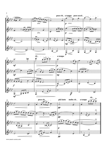 Beautiful Dreamer - Clarinet Quartet image number null