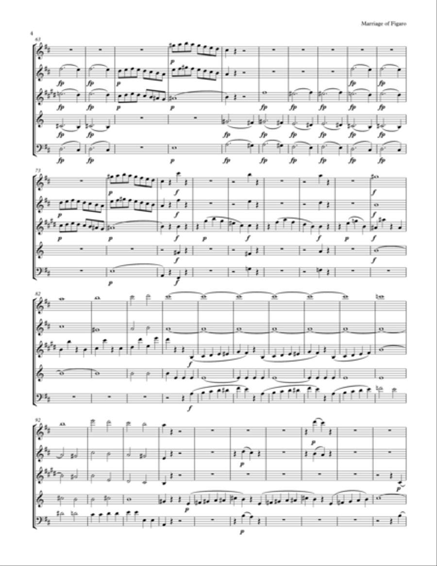 Mozart: Overture to 