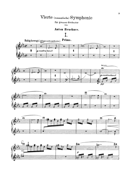 Bruckner: Symphony No. 4 in E flat "Romantic"