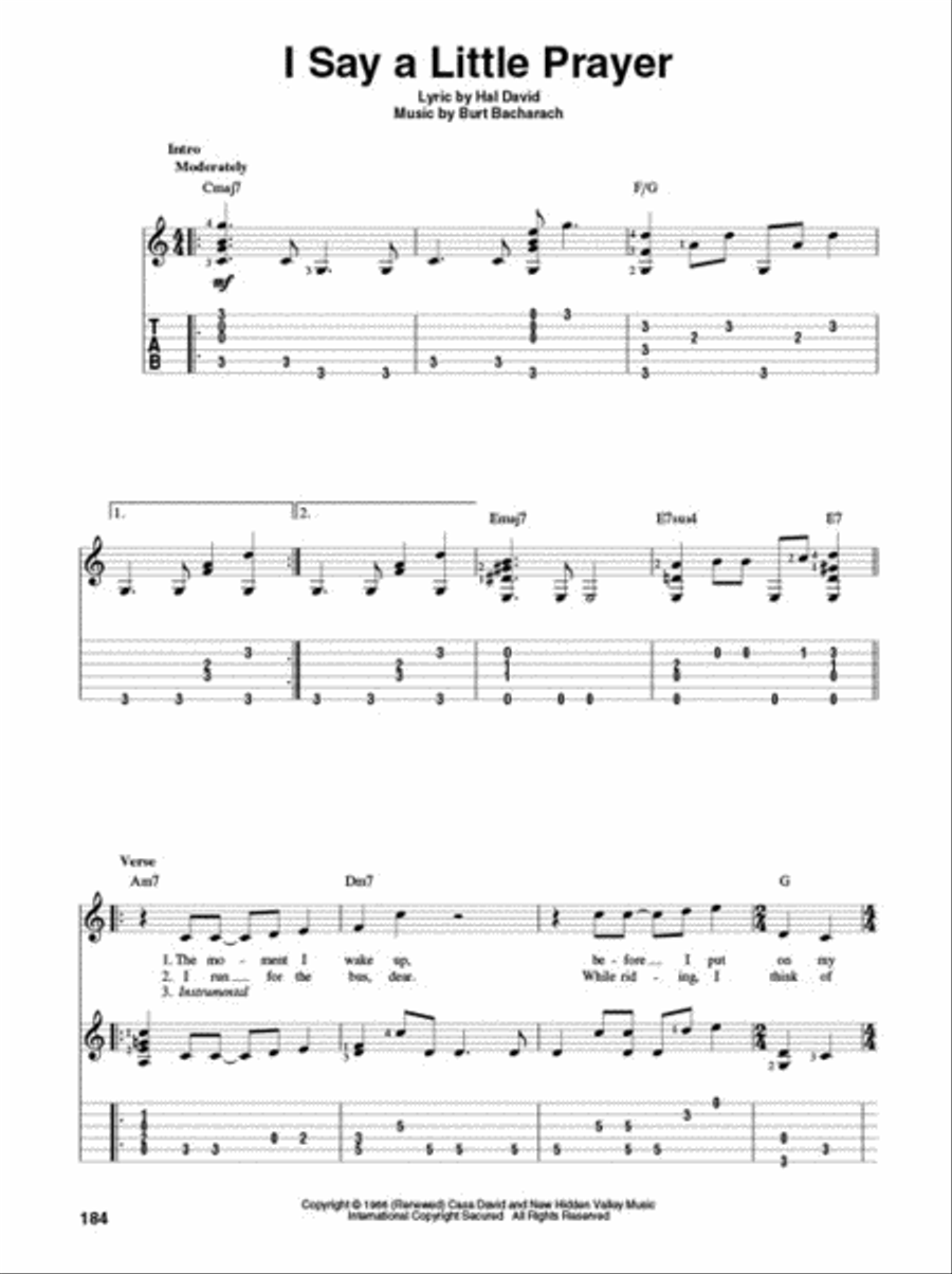 100 Most Beautiful Songs Ever Electric Guitar scores gallery preview page 4