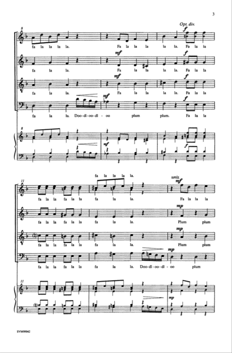 Dance of the Sugar-Plum Fairy (from The Nutcracker Suite) A Cappella scores gallery preview page 2