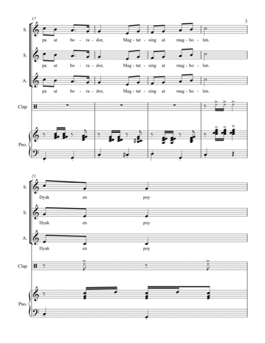 Larong Pinoy Larong Pinoy SSA scores gallery preview page 3