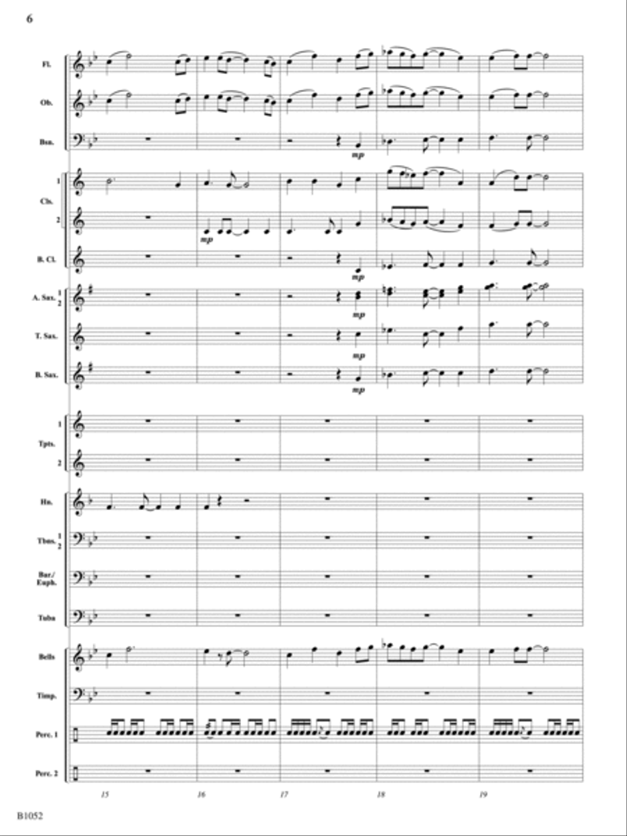 Blue Ridge Impressions: Score Concert Band scores gallery preview page 6