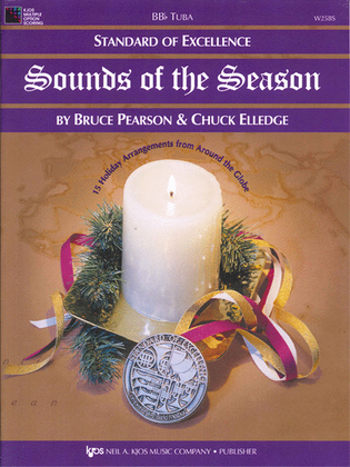 Book cover for Standard of Excellence: Sounds of the Season-Tuba