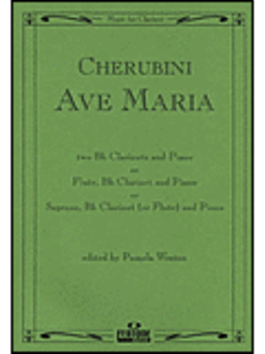 Ave Maria Flute Solo scores gallery preview page 1