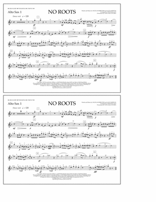 No Roots - Alto Sax 1