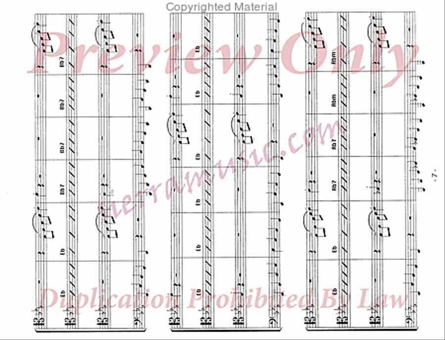 Lassus Trombone Trombone Quartet scores gallery preview page 8