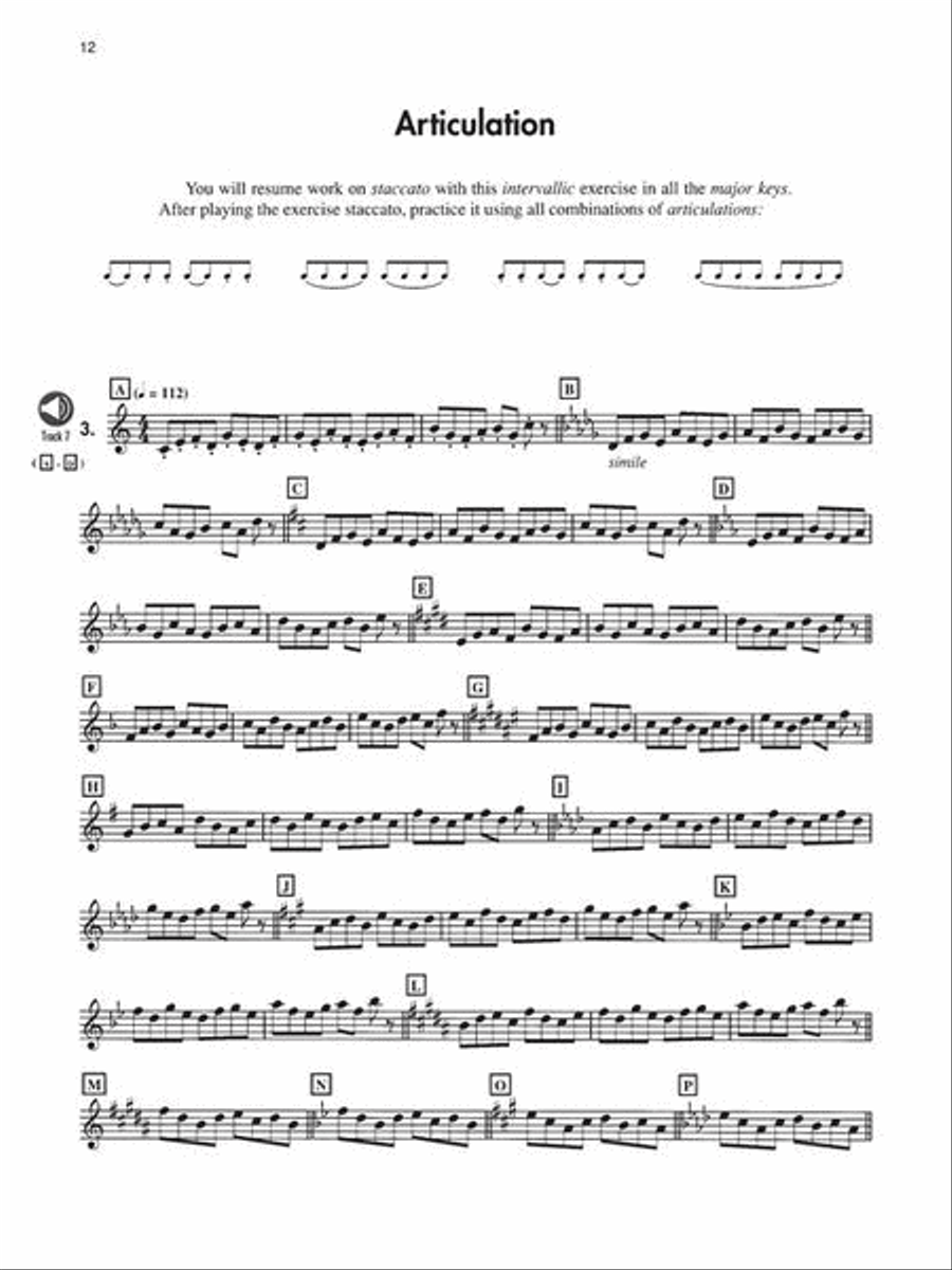 Playing Techniques & Performance Studies For Trumpet - Volume 2 Trumpet scores gallery preview page 8