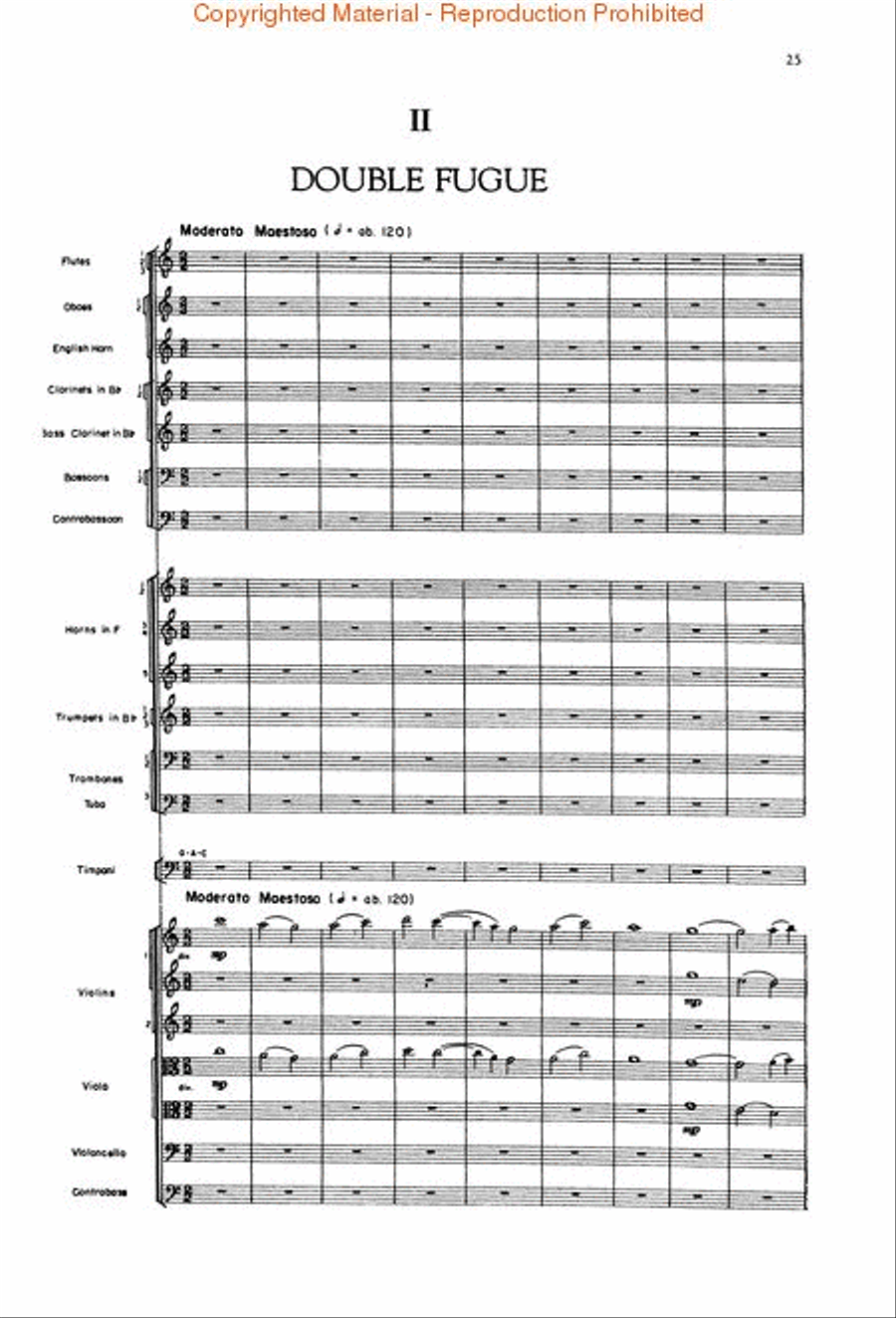 Mysterious Mountain Orchestra scores gallery preview page 3