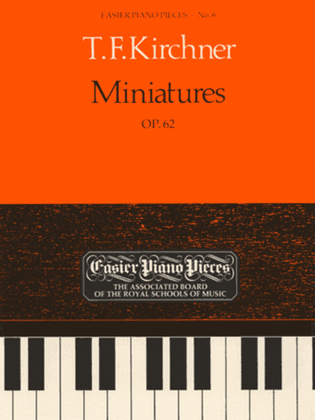 Book cover for Miniatures Op.62