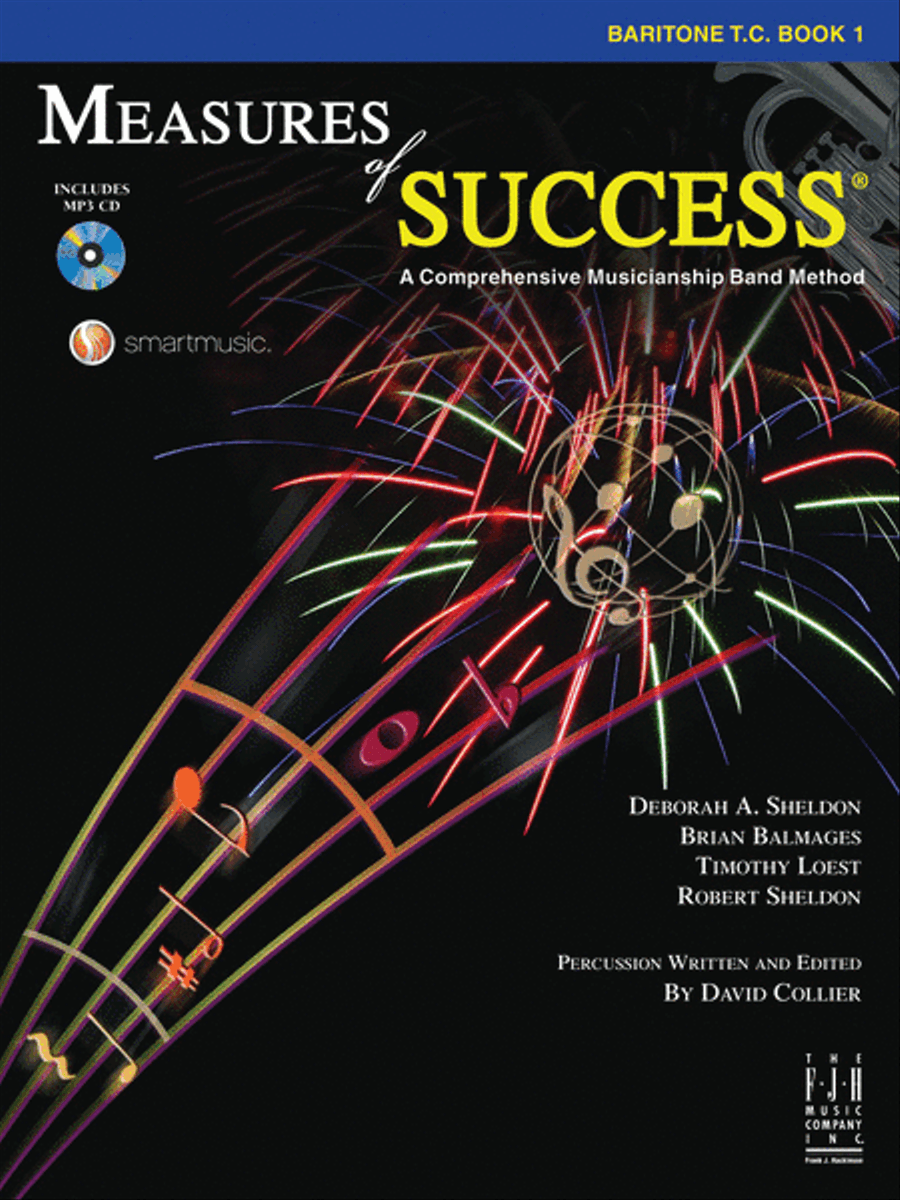 Measures of Success Baritone T.C. Book 1 Concert Band Methods scores gallery preview page 1