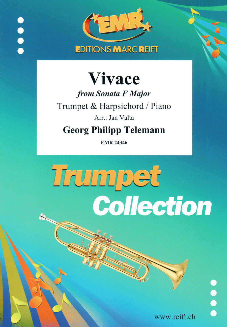 Vivace Trumpet Solo scores gallery preview page 1