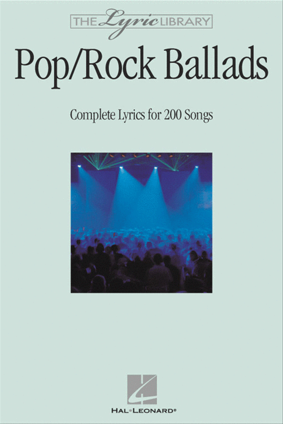 The Lyric Library: Pop/Rock Ballads School and Community scores gallery preview page 1