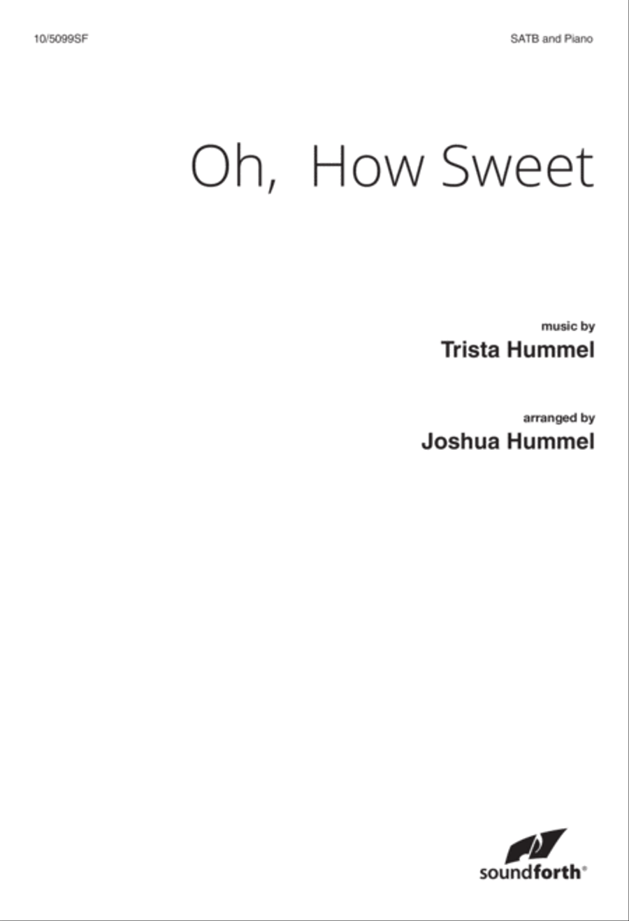 Oh, How Sweet 4-Part scores gallery preview page 1