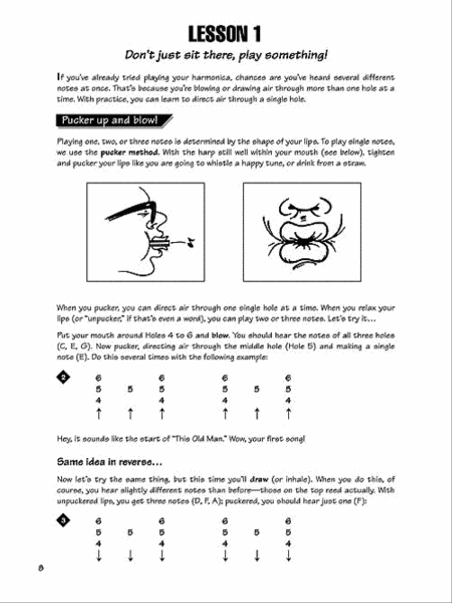 FastTrack Harmonica Method – Book 1 Harmonica scores gallery preview page 3