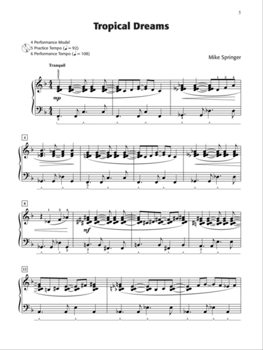 Not Just Another Jazz Book, Book 3 Piano Solo scores gallery preview page 3