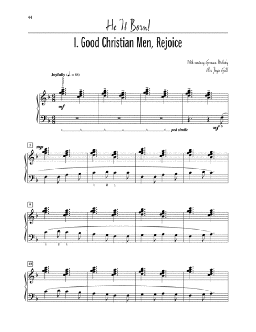 The Complete Christmas Suites Piano Solo scores gallery preview page 3