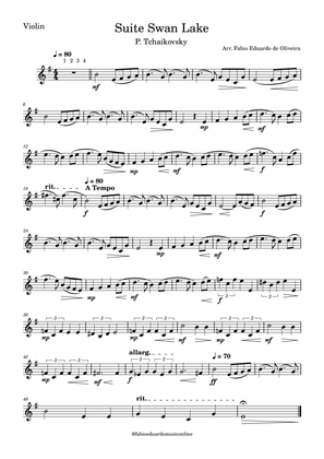 Swan Lake (Tchaikovsky) - Easy Arrangement