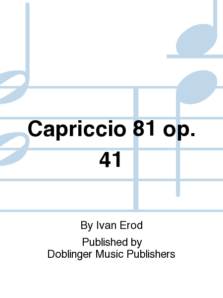 Capriccio 81 op. 41