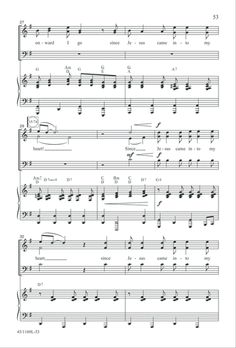 Simply Southern Gospel 3-Part scores gallery preview page 53