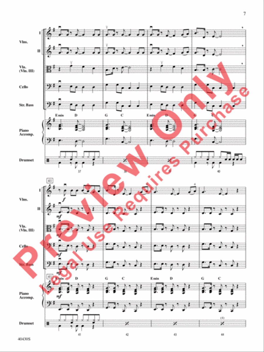 Dynamite String Orchestra scores gallery preview page 8