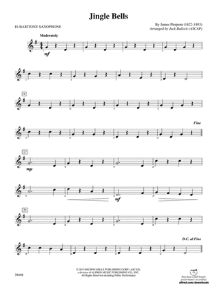 Jingle Bells: E-flat Baritone Saxophone