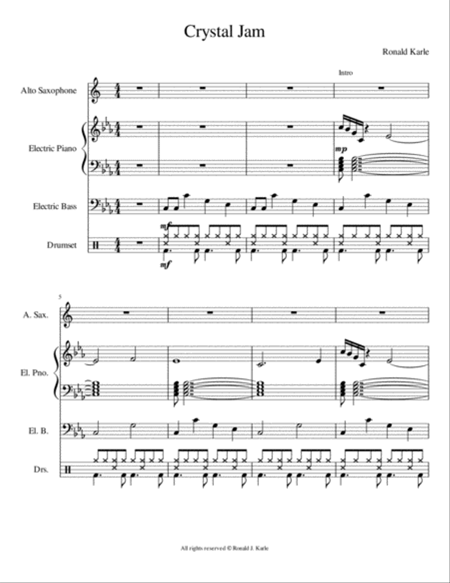 Crystal Jam Small Ensemble scores gallery preview page 2