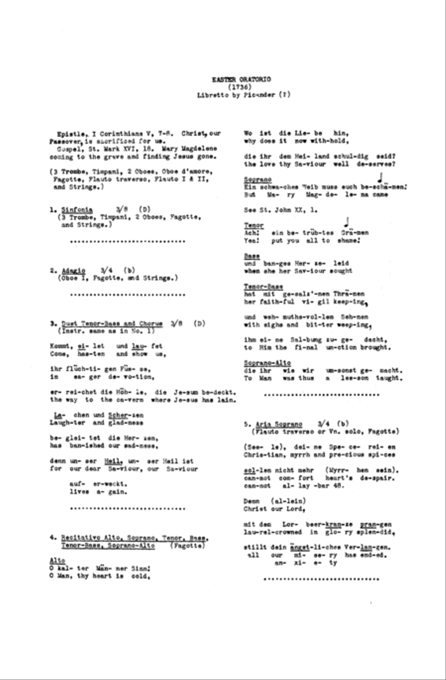 Easter Oratorio 4-Part scores gallery preview page 3