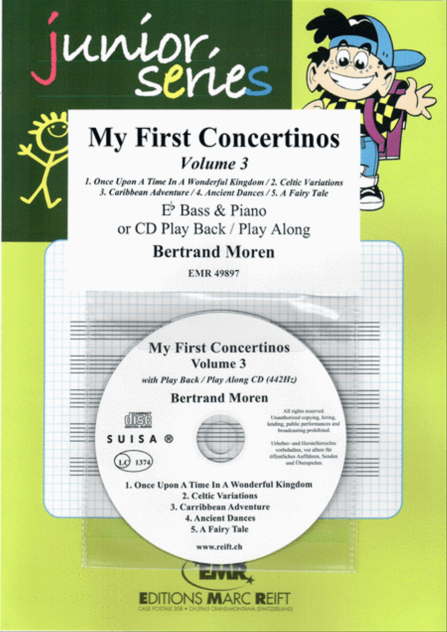 My First Concertinos Volume 3 Piano Accompaniment scores gallery preview page 1
